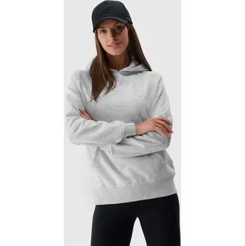 Dámská mikina Dámská nepruhovaná mikina s kapucí 4F 4FWMM00TSWSF1764-27M xxl