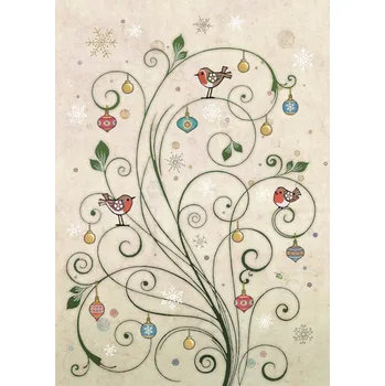 Přání DC033 BUG ART - vánoční