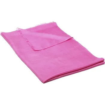 Šála Kašmírská vlněná pašmína Self růžová jemně do fialova