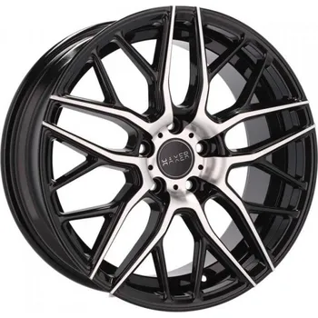 Alu kolo RACING LINE Alu kola Racing Line HX038 8.0x18 5x112 ET45 Mb - Polished + Black 66.6