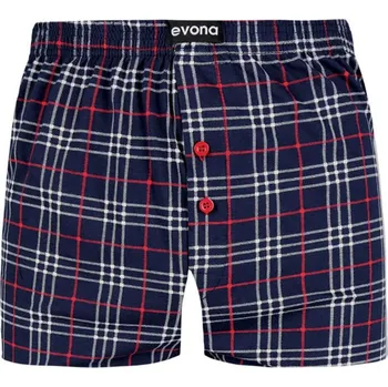 Sada pánského spodního prádla EVONA Pánské trenky DELON modré - 2 kusy L