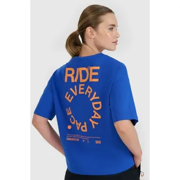 Dámské tričko Dámské tričko oversize s potiskem 4F 4FWSS25TTSHF1993-36S XL