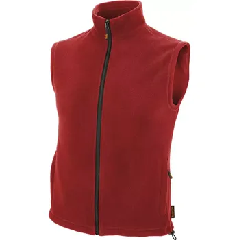 Pánská vesta BNN FLEECE Vest RED - vesta červená fleecová - v. 4XL