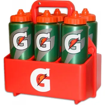Nosič gatorade + 6ks lahví gatorade bidon 0.9l NOSIČ + 6KS LÁHVÍ GATORADE