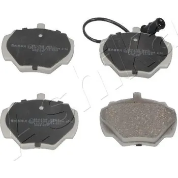 Brzdová destička Sada brzdových destiček, kotoučová brzda ASHIKA 51-0L-L07