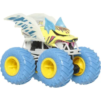 autíčko Mattel Hot Wheels MONSTER TRUCKS SVÍTÍCÍ VE TMĚ ASST
