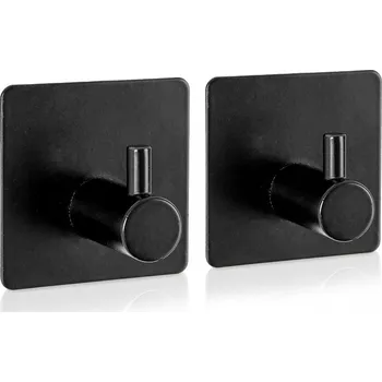 Věšák Háček bez vrtání Artemis černý