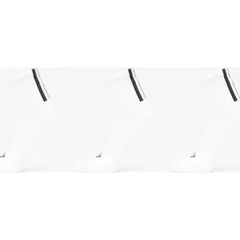Ponožky adidas 3 Stripes 1/4 Socks 3-Pack White/ White/ White S