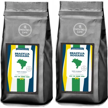 Kávová Káva Arabica NostroCafe Brazil Mogiana 2000 g