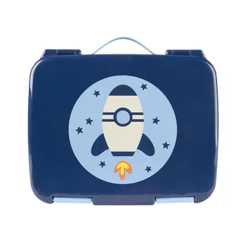Svačinový box SKIP HOP Spark Style Krabička na oběd Bento Raketa 3r+ 3 l