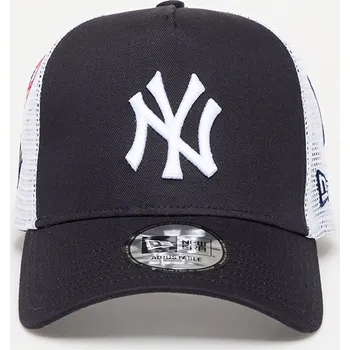 Kšiltovka Kšiltovka New Era 9FORTY Af Trucker MLB Multi Patch New York Yankees Navy Universal