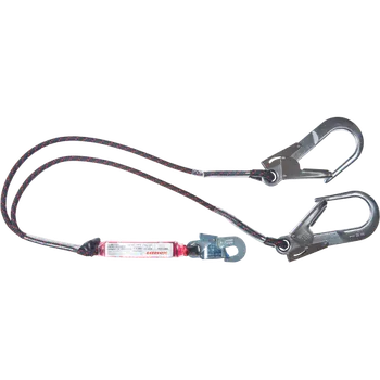 Úvazek Lanex Tlumič pádu 1,6m dvojitý,2karabiny 56mm