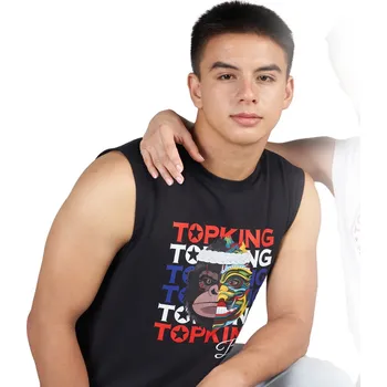 Pánské tílko Pánské tílko TOP KING - černé XXL