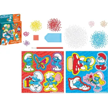 Diamantové malování Lowlands Šmoulové diamantové malování samolepky