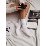 Dámské ažurové podkolenky II - 37-41 / bílá