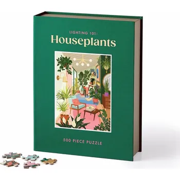 Puzzle Galison Puzzle Pokojovky a jejich požadavky na světlo 500 dílků