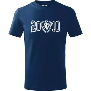 Narozeninový motiv - znak - 2010 - Tričko dětské bavlněné - 98 cm / 2 roky ( Půlnoční modrá )