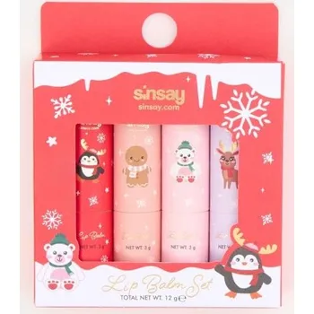 Péče o rty Sinsay - Balzám na rty 4 pack - vícebarevná - 864FZ-MLC - 864FZ-MLC-ONE