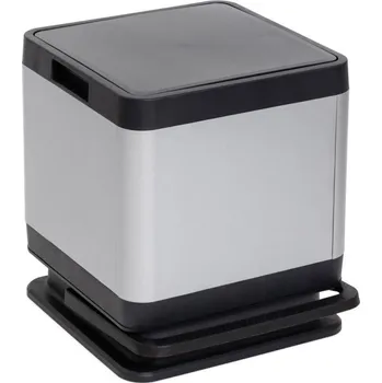 Odpadkový koš Luxusní odpadkový koš 40 L šedá / černá utěsněné víko do domácnosti, kanceláře, firmy