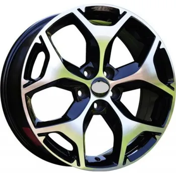 Auto-moto RACING LINE Alu kola Racing Line BY164 7.0x18 5x100 ET48 Mb - Polished + Black 56.1