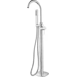 Laveo Volně stojící vanová baterie Pola se sprchovou soupravou - BAP_011S, chrom