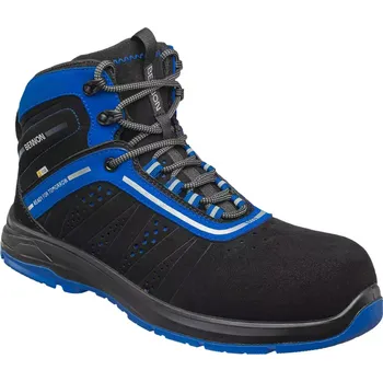 Pracovní obuv BNN TRON S1PS ESD NM Blue High kot.obuv černá/modrá - 45