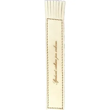 Doplněk ke knize Záložka se střapci "Správně vidíme jen srdcem"