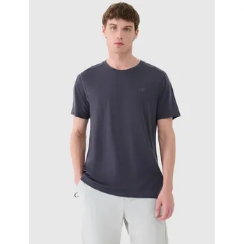 Pánské oblečení Pánské trekingové tričko z Merino vlny 4F 4FWSS25TFTSM1268-22S pánské L