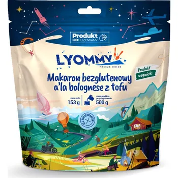 Lyommy těstoviny a'la bolognese s tofu 500g