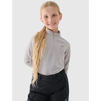 Dívčí tričko Dětské fleecové termoprádlo (top) 4F Junior 4FJRAW24UFLEU062-25S 146/152