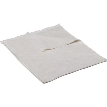 Šála Vlněná šála Pašmína úzká světle šedo-smetanová