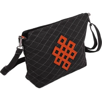 Kabelka Tibetská kabelka crossbody Tharpa tmavě šedá