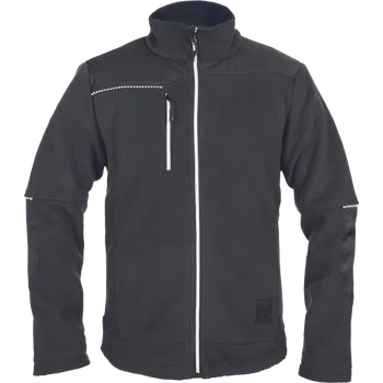 Dámská softshellová bunda LITZ TAURUS fleecová bunda Varianta: TAURUS fleecová bunda černá S