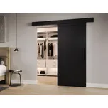Interiérové posuvné dveře Charlise s tichým dovíráním - černá
