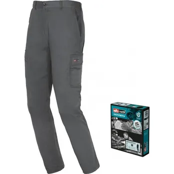 Pánské kalhoty Easy Stretch kalhoty pas 8038B šedé - v. M