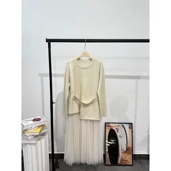 Dámské šaty Dlouhé šaty USee 8511 barva: hnědá-fango