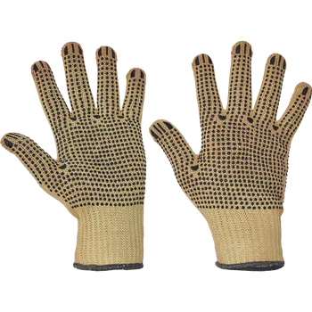 Pracovní rukavice CERVA GROUP a.s. CHIFFCHAFF ruk. kevlar. s PVC terč. Varianta: CHIFFCHAFF ruk. kevlar. s PVC terč. - 8