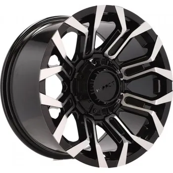 Alu kolo RACING LINE Alu kola Racing Line B1799 9.0x17 5x127 ET0 Mb - Polished + Black 78.1