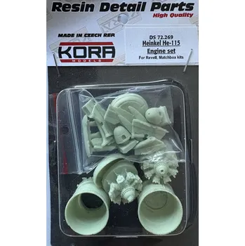 Plastikový model 1/72 Heinkel He-115 Engine Set (REV, MATCHBOX)