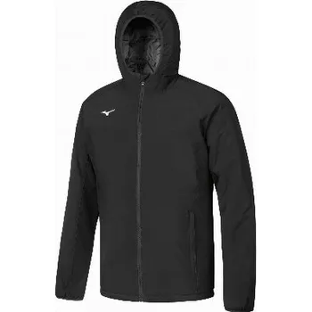 Pánská větrovka MIZUNO Mizuno Padded Jacket/Black/White/3XL