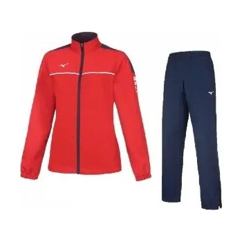 Dámská větrovka MIZUNO Wom Micro Tracksuit(W)/Red/Navy/L