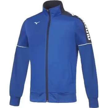 Dětská sportovní bunda Mizuno Knitted Track Jacket Jr - Royal Velikost: 128