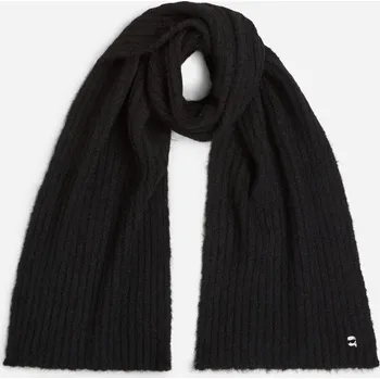 ŠÁLA KARL LAGERFELD IKON PIN SCARF BLACK