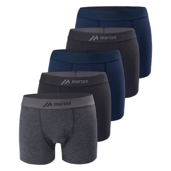 Pánské spodní prádlo Pánské Boxerky MARTES ESSENTIALS RAVOR 5PACK M000277972 – Černá M