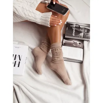 Dámské punčochy Dámské ažurové podkolenky II - 37-41 / béžová