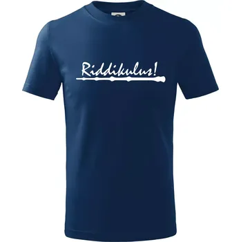 Chlapecké tričko Harry - Riddikulus - Tričko dětské bavlněné - 98 cm / 2 roky ( Půlnoční modrá )