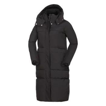 Dámská větrovka Northfinder Dámská sportovní zateplená dlouhá bunda EVELYNN, černá, XL