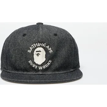 Kšiltovka Kšiltovka A BATHING APE Busy Work Denim Cap M Black Universal