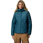 Dámská bunda Columbia POWDER LITE II HOODED JACKET L Modrá, Bílá
