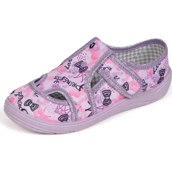 Dívčí bačkory NAZO PPHU Domácí obuv, papučky-přezůvky 018BD Velikost: 35